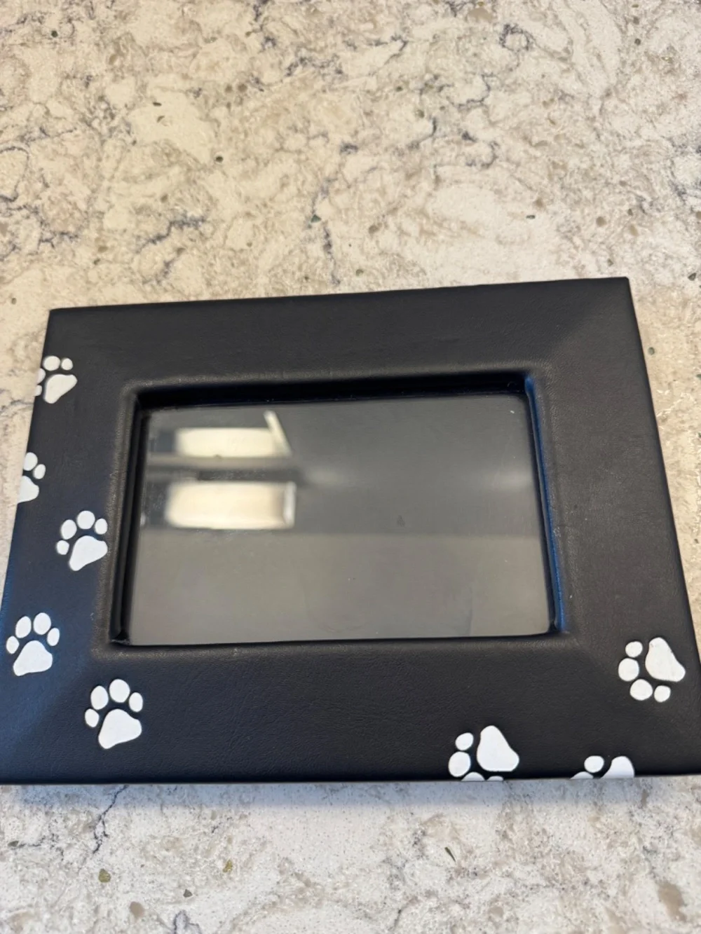 SICURA ITALIAN DESIGNS DOG PAWS PHOTO FRAME BLACK‎ 6